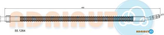 Adriauto 55.1264 - Brake Hose car-mod.net