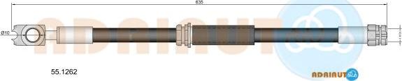 Adriauto 55.1262 - Brake Hose car-mod.net