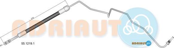 Adriauto 55.1219.1 - Brake Hose car-mod.net
