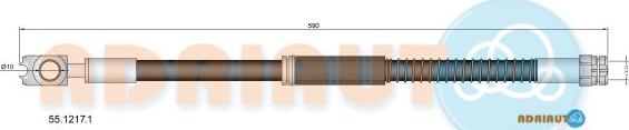Adriauto 55.1217.1 - Brake Hose car-mod.net