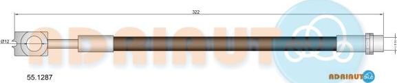 Adriauto 55.1287 - Brake Hose car-mod.net