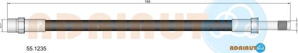 Adriauto 55.1235 - Brake Hose car-mod.net