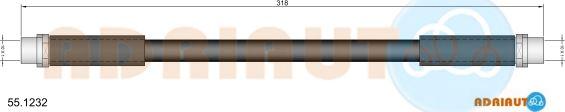 Adriauto 55.1232 - Brake Hose car-mod.net