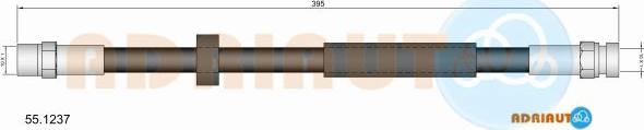 Adriauto 55.1237 - Brake Hose car-mod.net