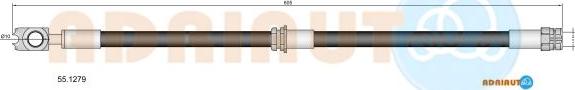 Adriauto 55.1279 - Brake Hose car-mod.net