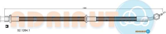 Adriauto 52.1264.1 - Brake Hose car-mod.net