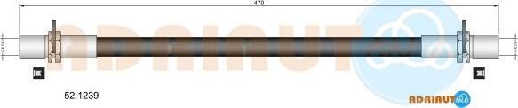 Adriauto 52.1239 - Brake Hose car-mod.net