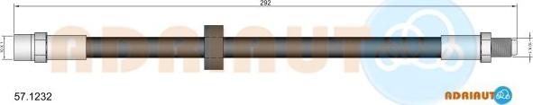 Adriauto 57.1232 - Brake Hose car-mod.net