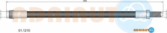 Adriauto 01.1210 - Brake Hose car-mod.net