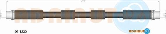 Adriauto 03.1230 - Brake Hose car-mod.net