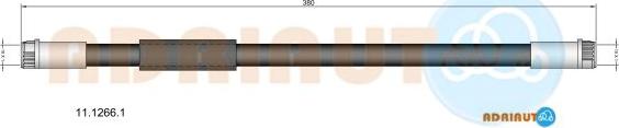 Adriauto 11.1266.1 - Brake Hose car-mod.net