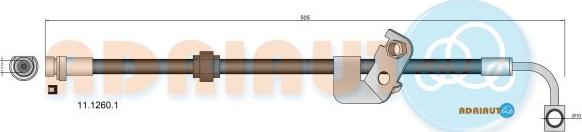 Adriauto 11.1260.1 - Brake Hose car-mod.net