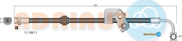 Adriauto 11.1261.1 - Brake Hose car-mod.net