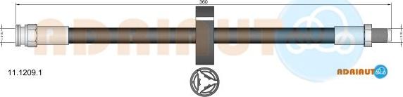 Adriauto 11.1209.1 - Brake Hose car-mod.net