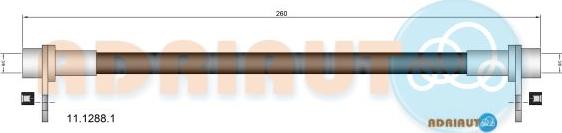Adriauto 11.1288.1 - Brake Hose car-mod.net