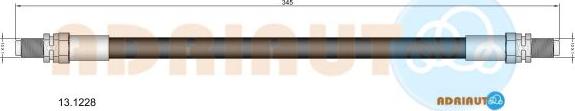 Adriauto 13.1228 - Brake Hose car-mod.net
