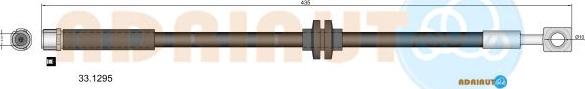 Adriauto 33.1295 - Brake Hose car-mod.net