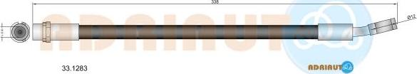 Adriauto 33.1283 - Brake Hose car-mod.net