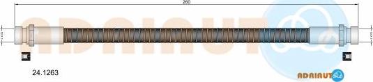 Adriauto 24.1263 - Brake Hose car-mod.net