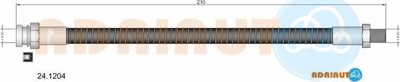 Adriauto 24.1204 - Brake Hose car-mod.net
