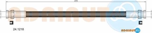 Adriauto 24.1218 - Brake Hose car-mod.net