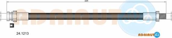 Adriauto 24.1213 - Brake Hose car-mod.net