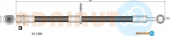 Adriauto 23.1266 - Brake Hose car-mod.net