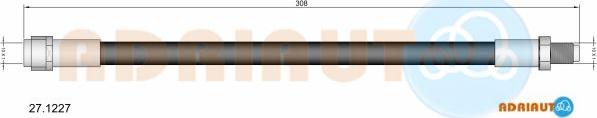 Adriauto 27.1227 - Brake Hose car-mod.net