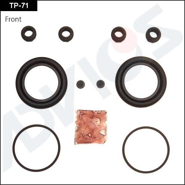 Advics TP71 - Repair Kit, brake caliper car-mod.net