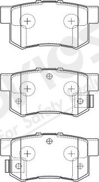 ADVICS-SEA C2N015Y - Brake Pad Set, disc brake car-mod.net