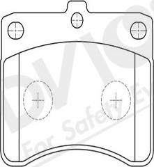 ADVICS-SEA G1N003Y - Brake Pad Set, disc brake car-mod.net