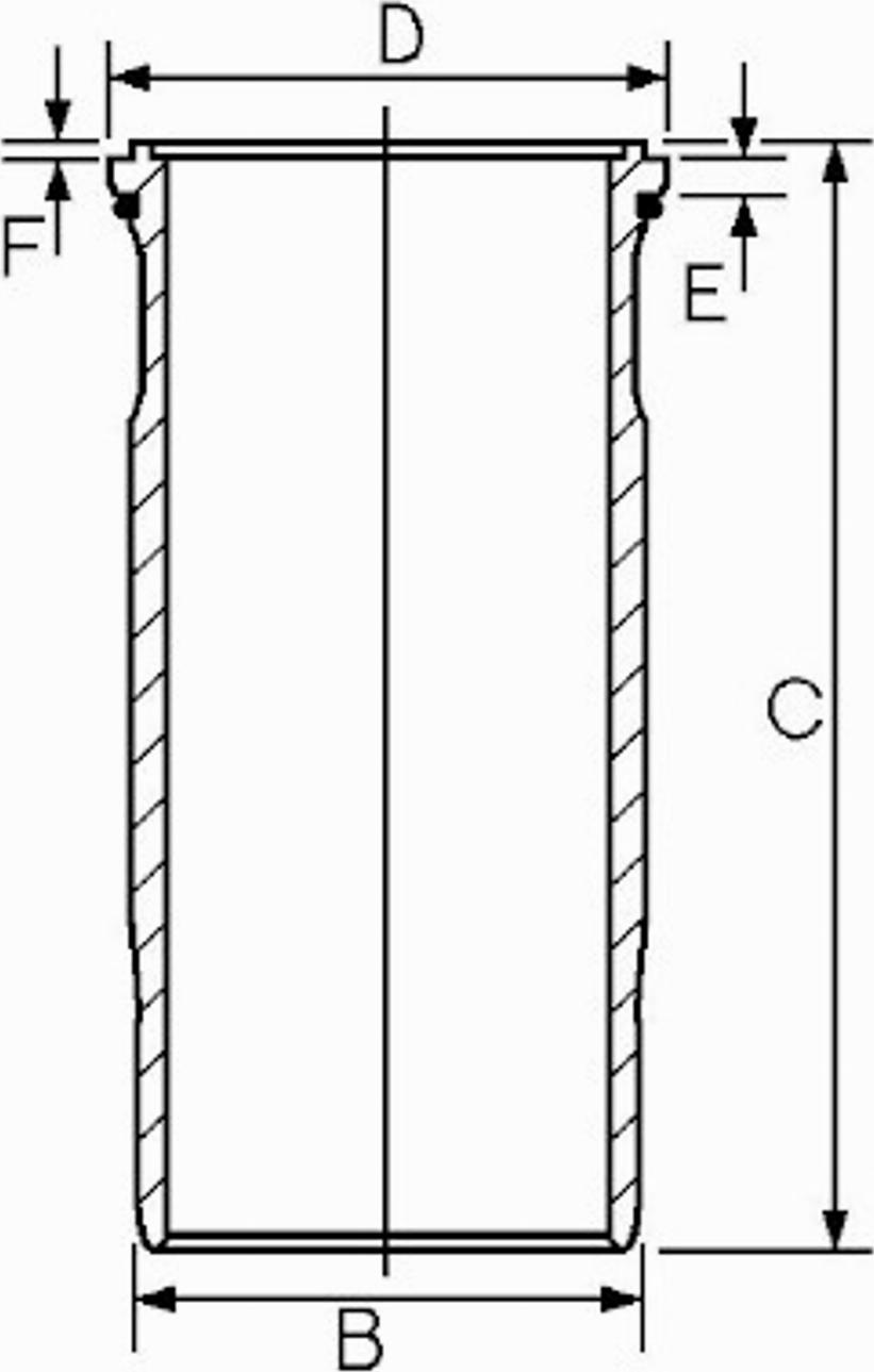 AE SJ351349 - Cylinder Sleeve car-mod.net