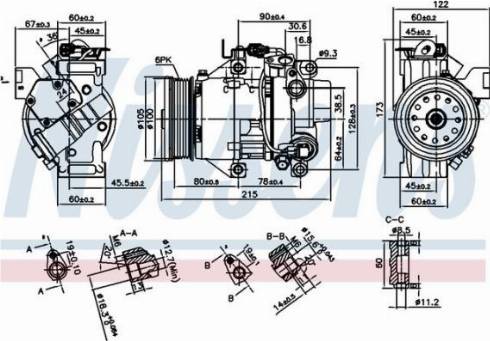 AES PSH 89443 - Compressor, air conditioning car-mod.net