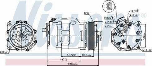 AES PSH 89044 - Compressor, air conditioning car-mod.net