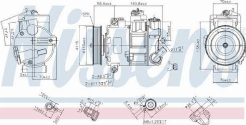 AES PSH 890632 - Compressor, air conditioning car-mod.net