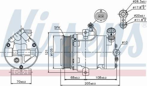 AES PSH 89024 - Compressor, air conditioning car-mod.net
