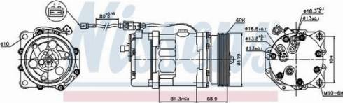 AES PSH 890761 - Compressor, air conditioning car-mod.net