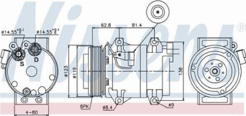 AES PSH 89070 - Compressor, air conditioning car-mod.net