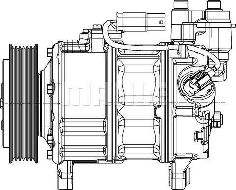 AES PSH 090.215.081.310 - Compressor, air conditioning car-mod.net