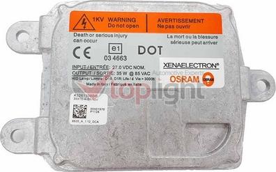 AE TOPLIGHT 608647B - Control Unit, lights car-mod.net
