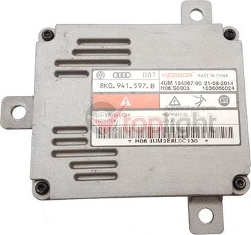 AE TOPLIGHT 618607B - Control Unit, lights car-mod.net