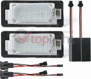 AE TOPLIGHT 701004 - Licence Plate Light car-mod.net