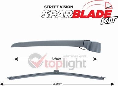 AE TOPLIGHT TRA-A8Q4 - Wiper Arm Set, window cleaning car-mod.net