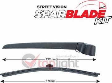 AE TOPLIGHT TRA-A8Q2 - Wiper Arm Set, window cleaning car-mod.net