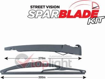 AE TOPLIGHT TRA-M12C5 - Wiper Arm Set, window cleaning car-mod.net