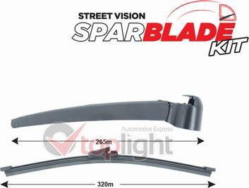AE TOPLIGHT TRA-S7F3 - Wiper Arm Set, window cleaning car-mod.net