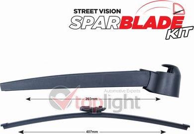 AE TOPLIGHT TRA-S7O4 - Wiper Arm Set, window cleaning car-mod.net