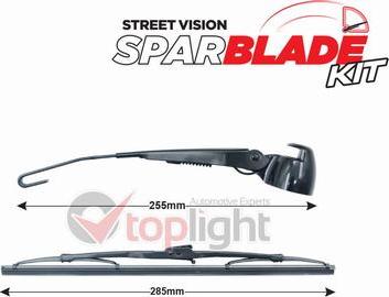 AE TOPLIGHT TRA-V2P6 - Wiper Arm Set, window cleaning car-mod.net