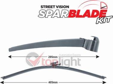 AE TOPLIGHT TRA-V2T5 - Wiper Arm Set, window cleaning car-mod.net