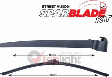 AE TOPLIGHT TRA-V2T8 - Wiper Arm Set, window cleaning car-mod.net